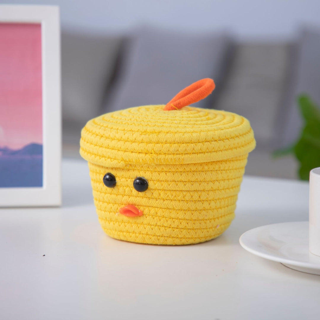 Decorative Cotton Storage Basket