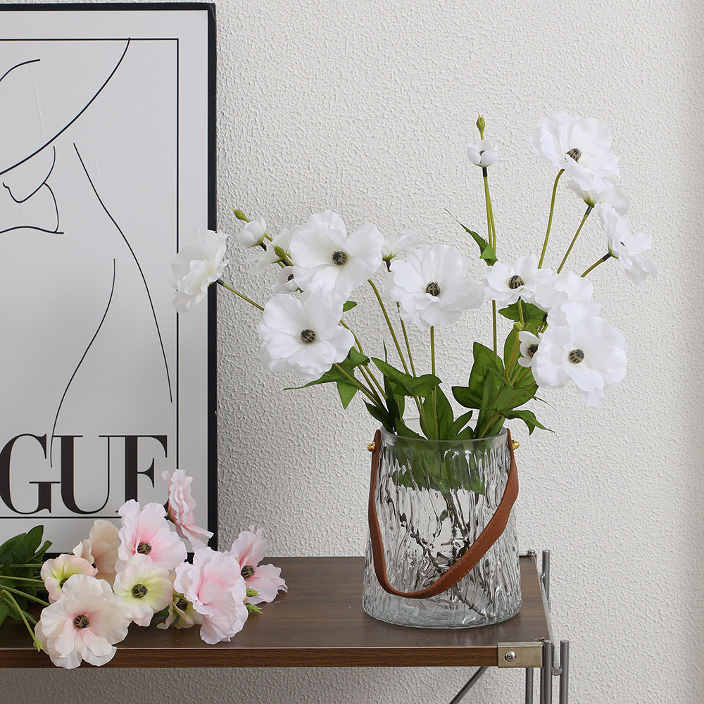Artificial Poppy Flower Bouquet