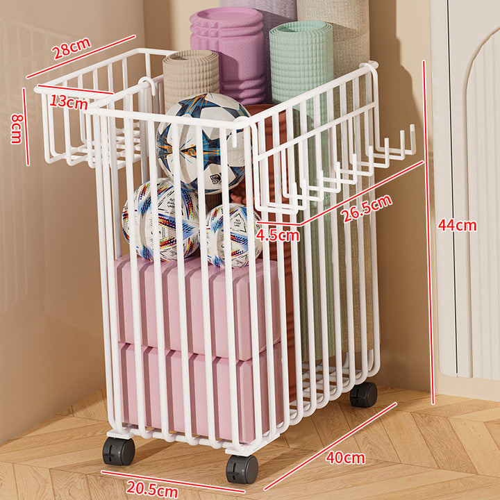 Versatile trolley with partition walls