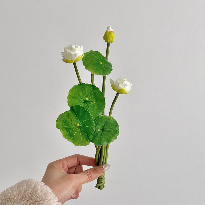 Artificial Lotus Flower Bouquet