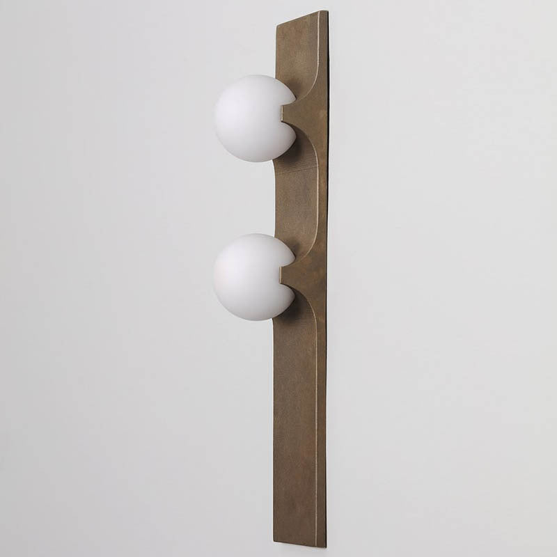Contemporary wall-mounted LED wall light