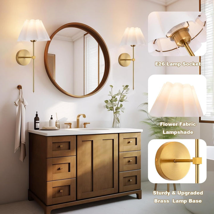 Smart adjustable wall lamp