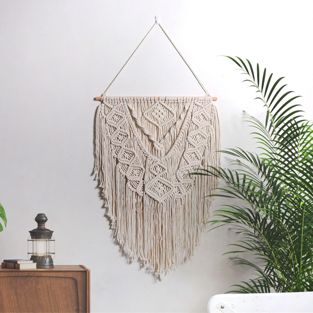 Macrame Wall Decor with Artistic Details