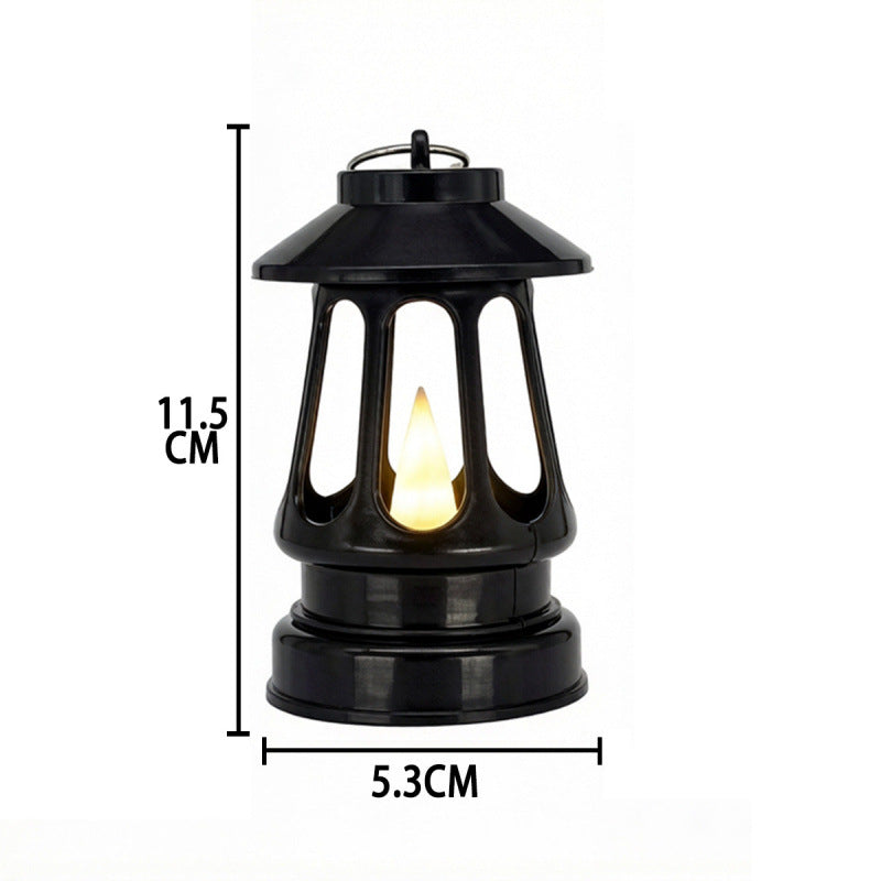 Nostalgic Oil Lantern with LED Lighting