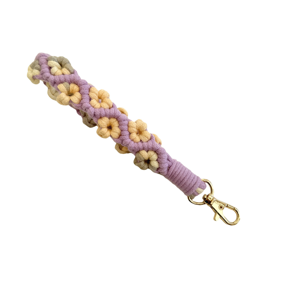 Decorative Macrame Keychain Strap
