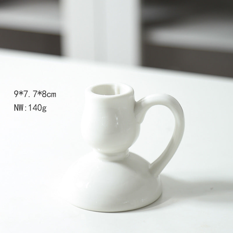 Artistic Double Chamber Candle Holder