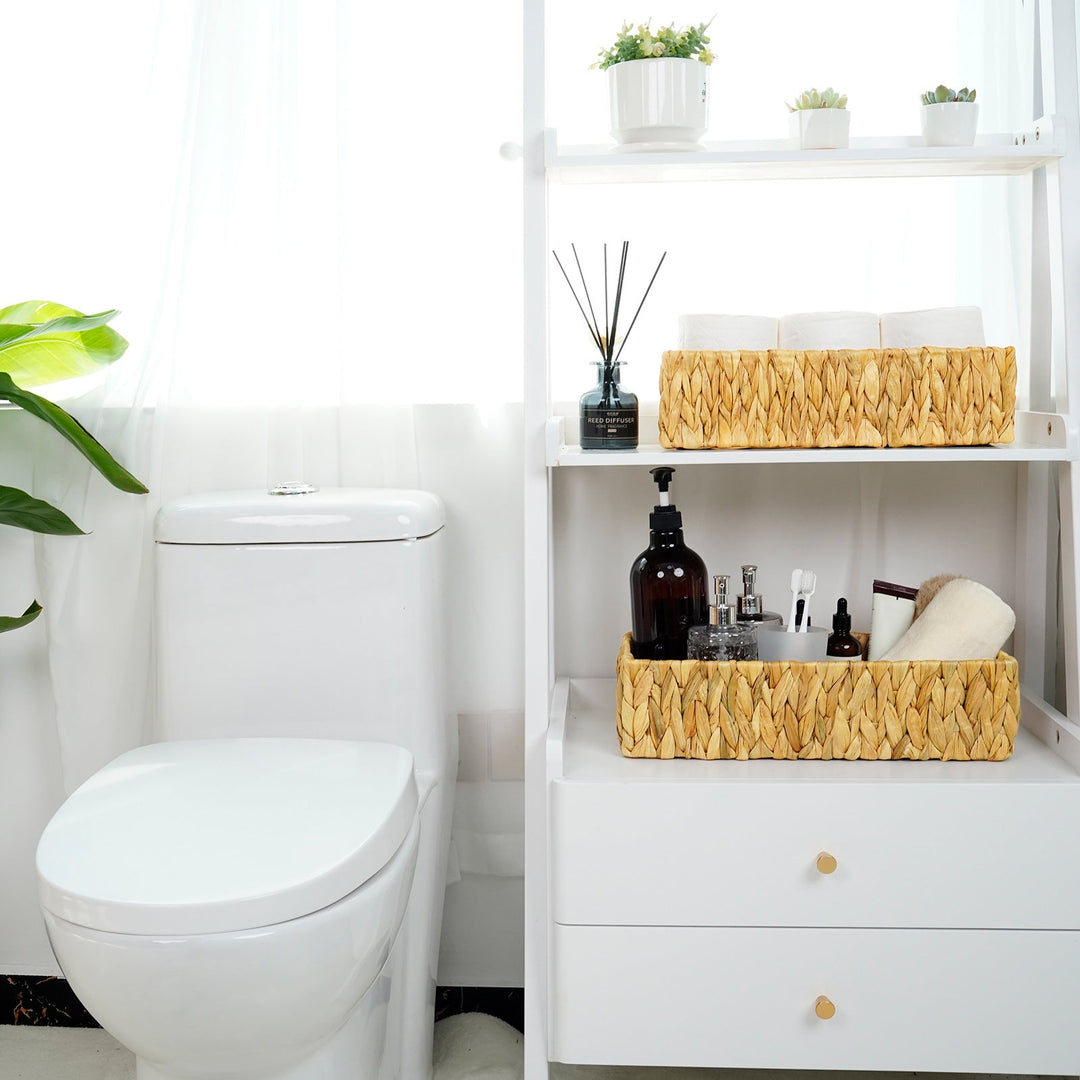 Handwoven Natural Fiber Storage Tray