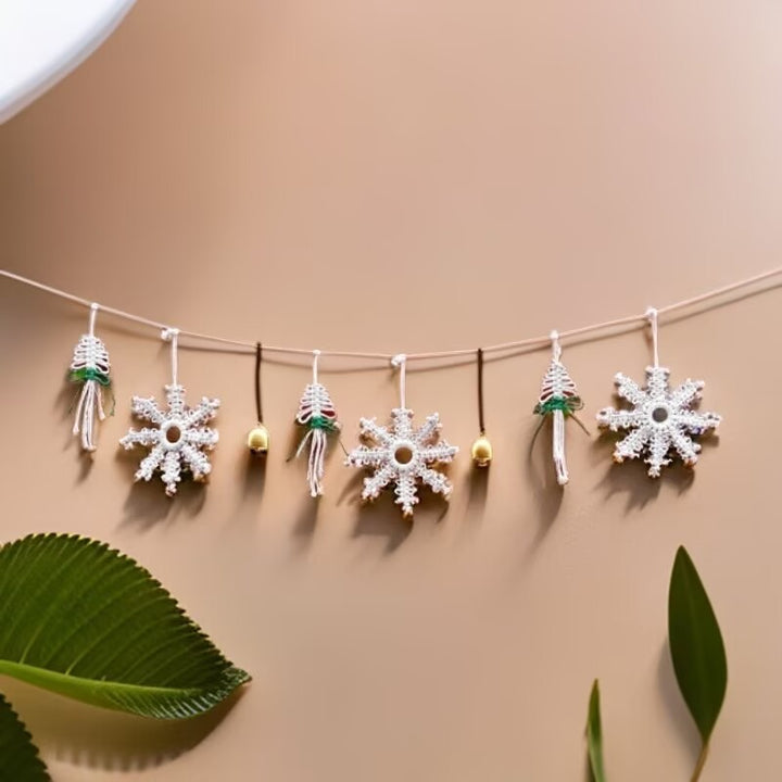 Decorative Snowflake Garland
