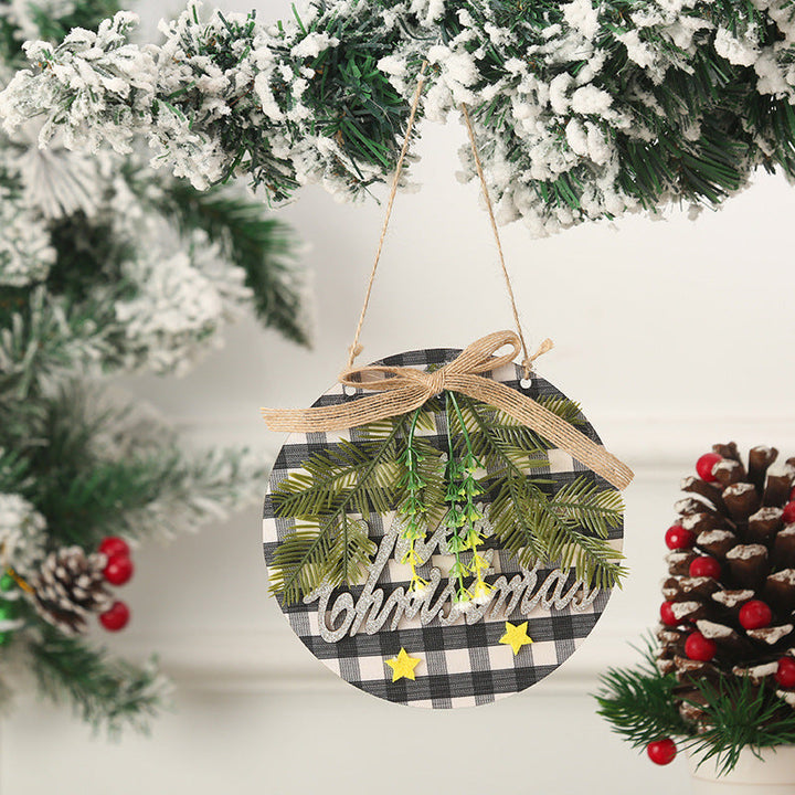 Decorative Christmas ornaments with snowman motif