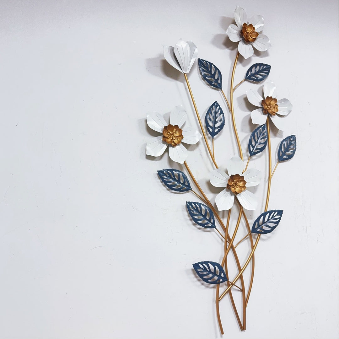 Elegant Floral Wall Sculpture
