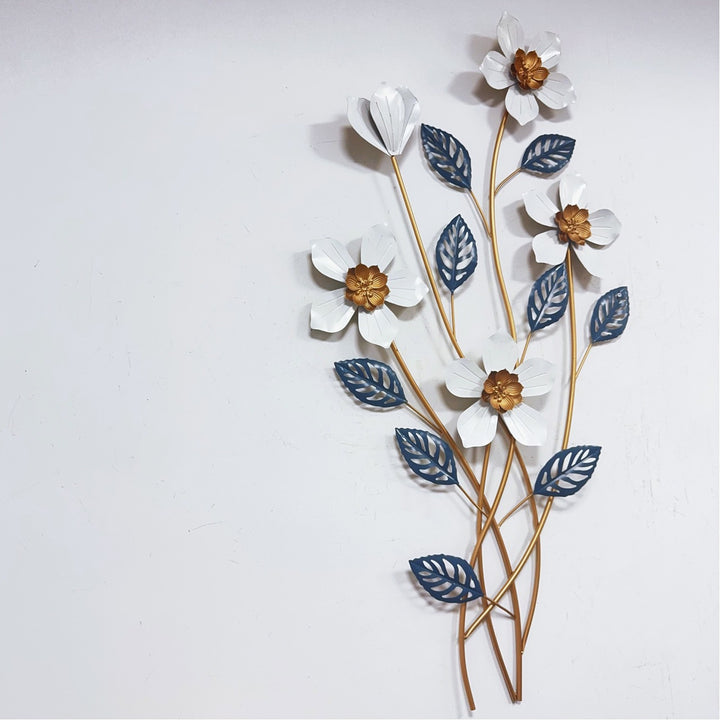 Elegant Floral Wall Sculpture