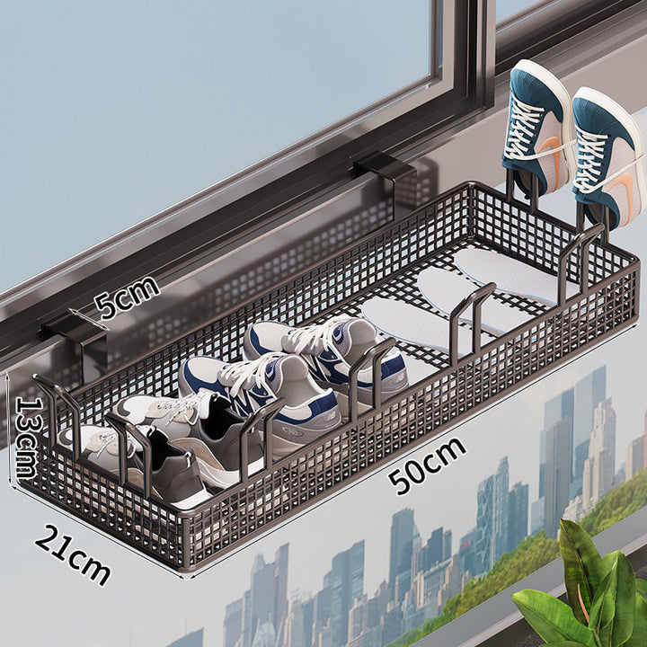 Adjustable Shoe Organizer for the Door