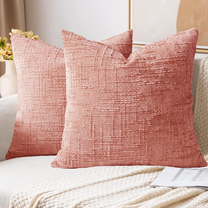 Luxurious Textured Decorative Throw Pillow