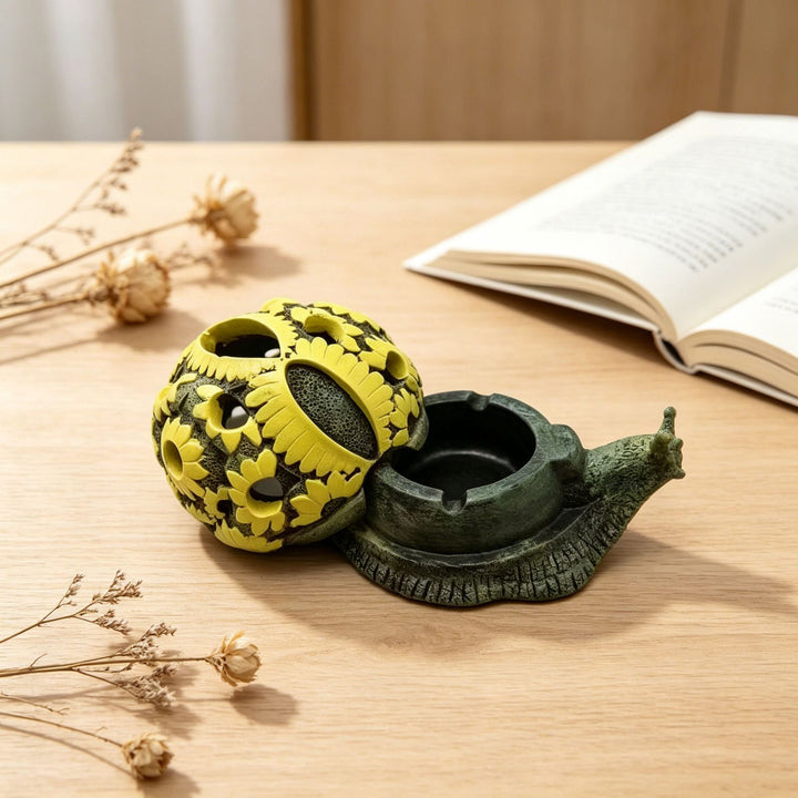 Decorative Turtle-Shaped Candle Holder