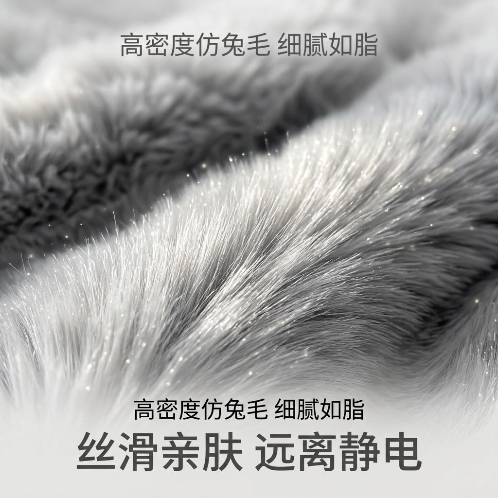 Luxurious Oversized Faux Fur Throw