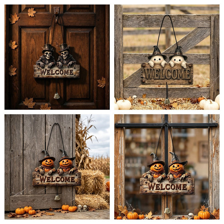 Creepy Welcome Sign Decor