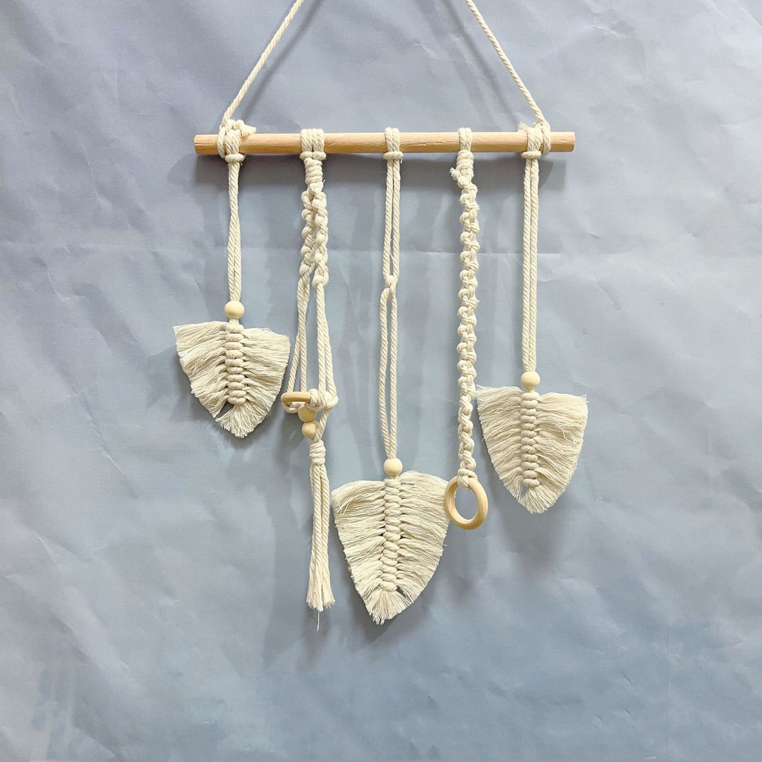 Decorative Macrame Leaf Wall Hanging