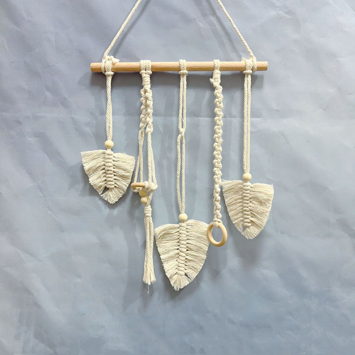 Decorative Macrame Leaf Wall Hanging