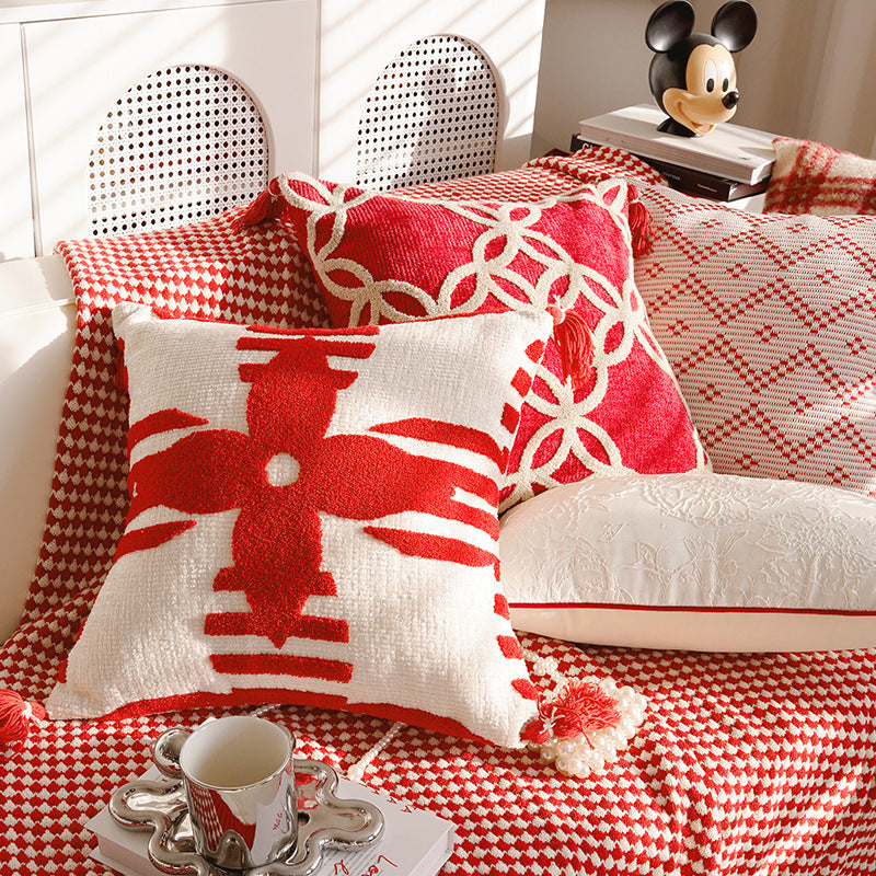 Decorative Textured Artisan Pillow