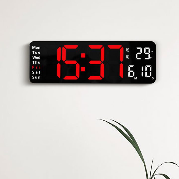 Digital weekend alarm clock