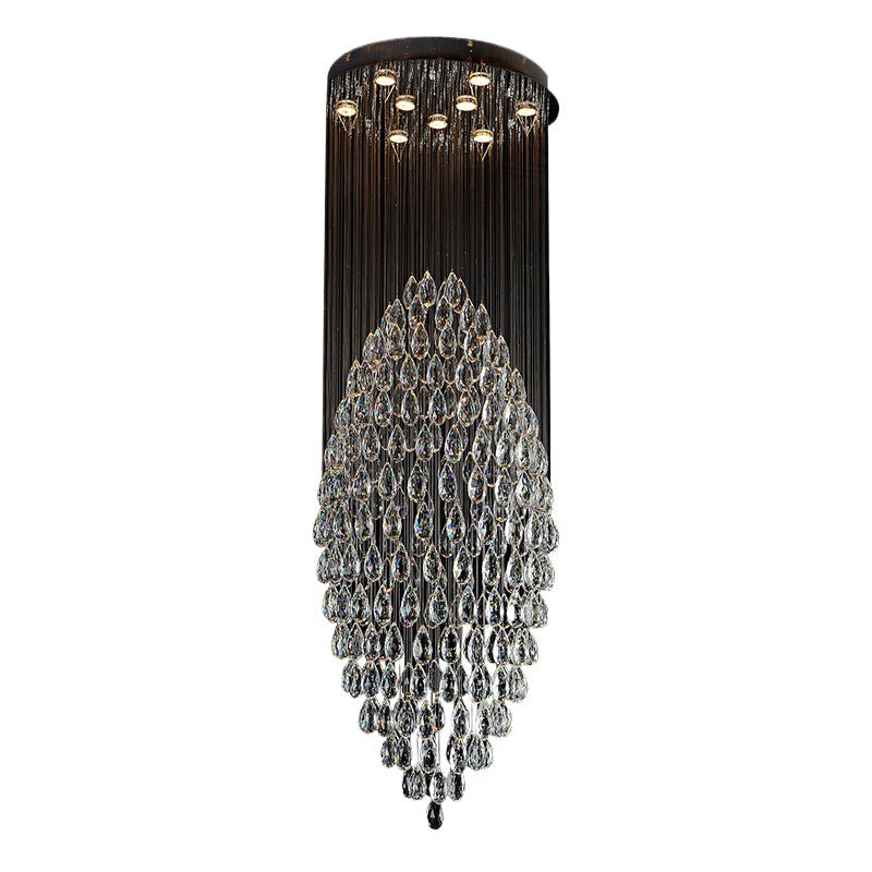 Crystal Cascade Chandelier