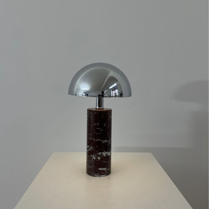 Contemporary marble base table lamp
