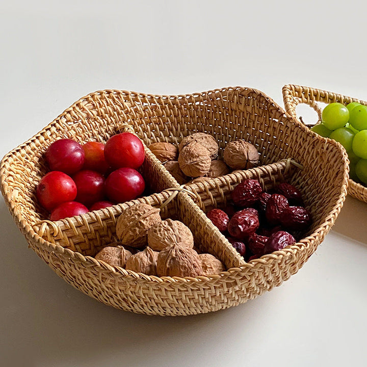 Decorative fruit and snack basket
