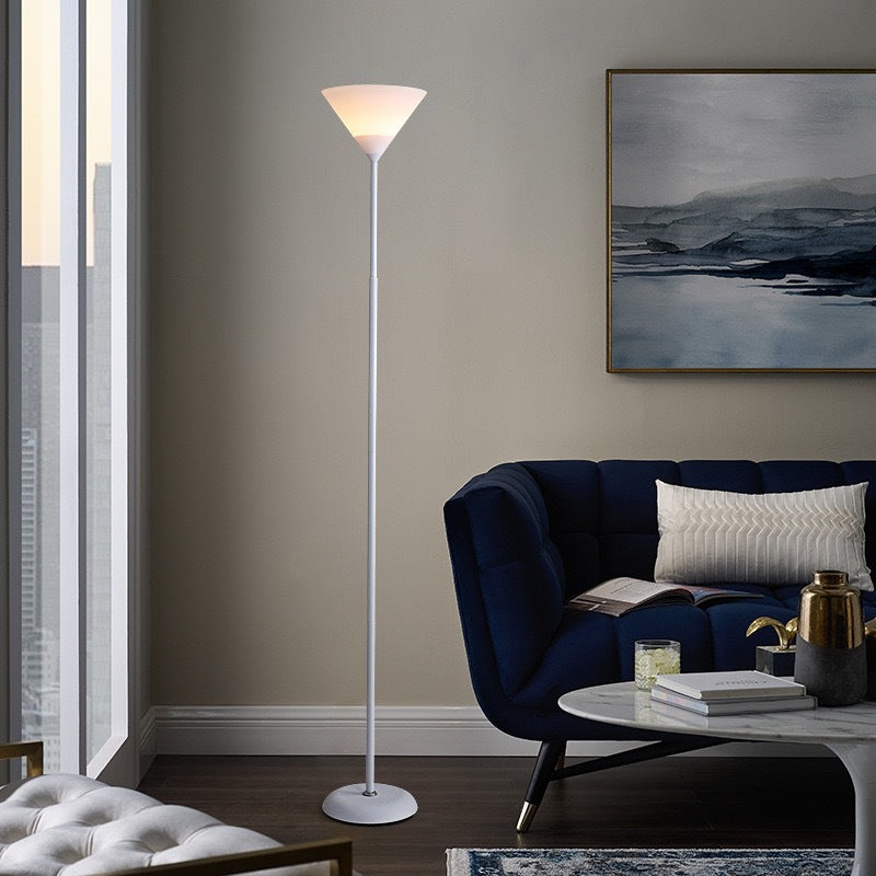 Multifunctional floor lamp with adjustable reading light