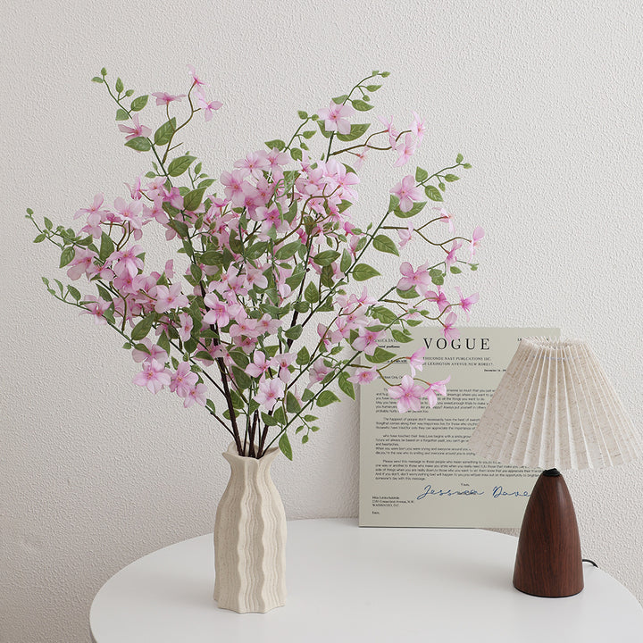 Artificial bouquet with delicate flowers