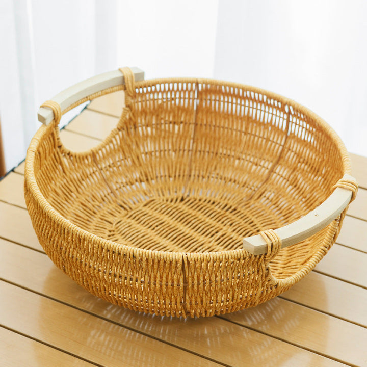 Decorative Woven Living Room Basket