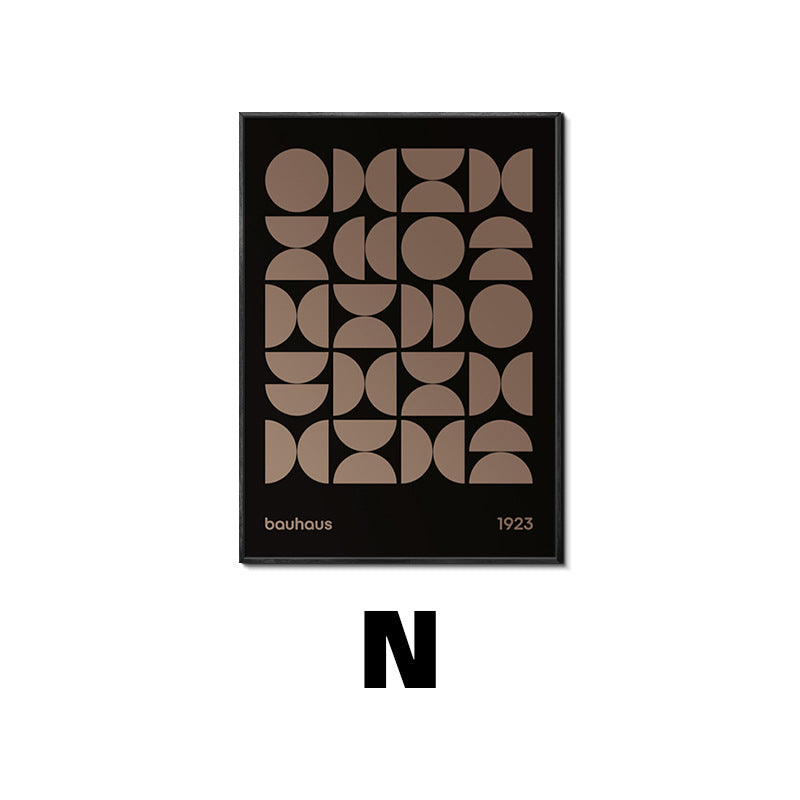 Bauhaus Geometric Wall Art Print