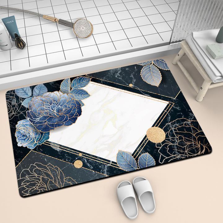 Artistic Mosaic Bath Mat