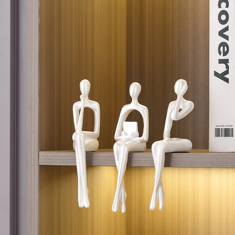 Abstract Human Figure Phone Holder
