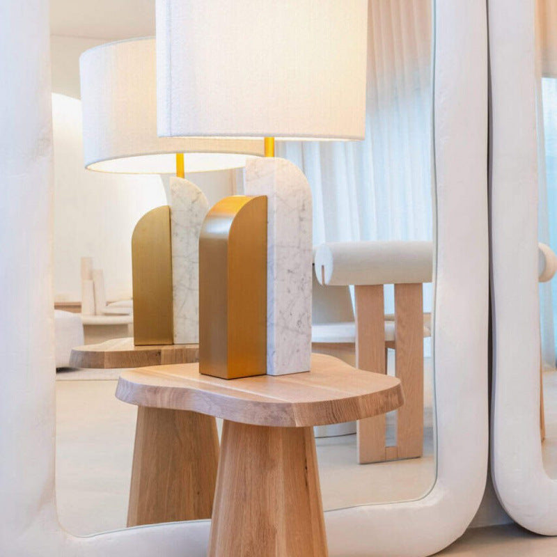 Artistic Marble Base Table Lamp