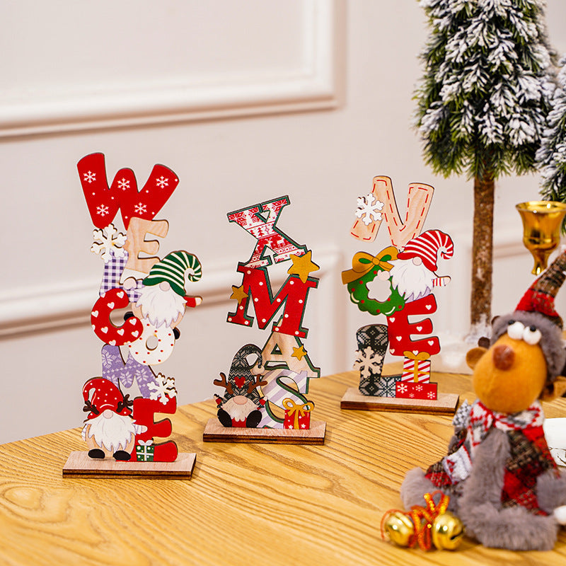 Christmas decoration figure in cute Gnome design