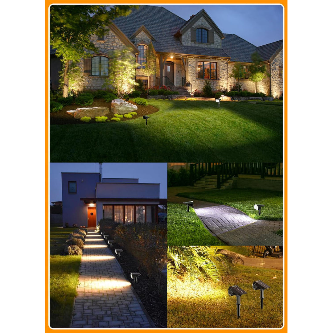 Solar-powered LED Ground Spike Light