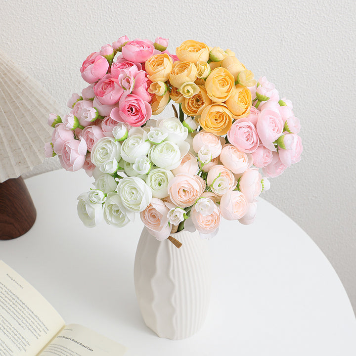 Decorative art bouquet with elegant roses