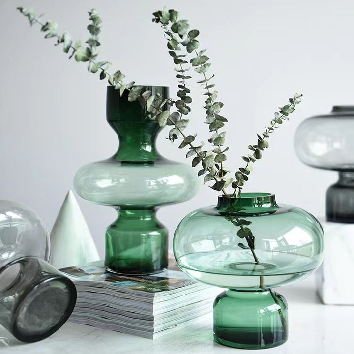 Decorative Glass Sculptural Vase
