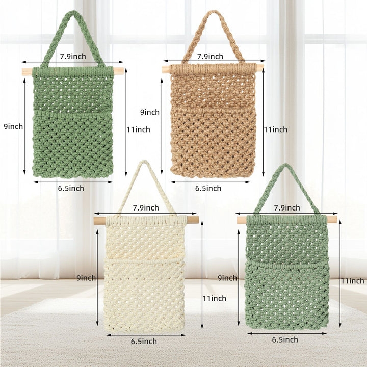 Macrame Wall Organizer