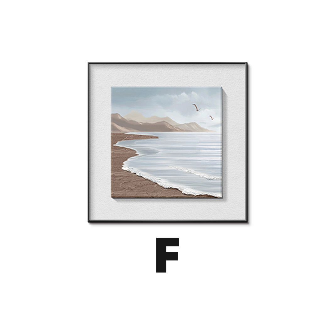Coastal Serenity Framed Wall Art