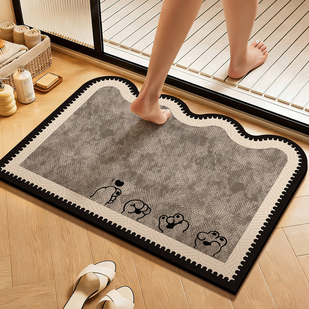 WoCute Cartoon Bath Mat