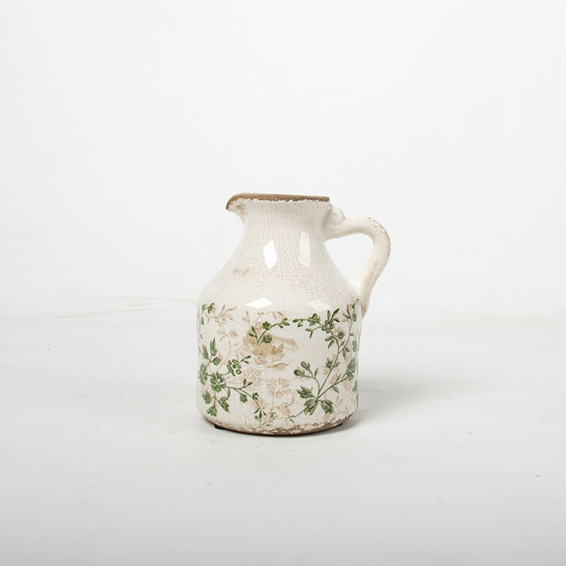 Floral Ceramic Jug