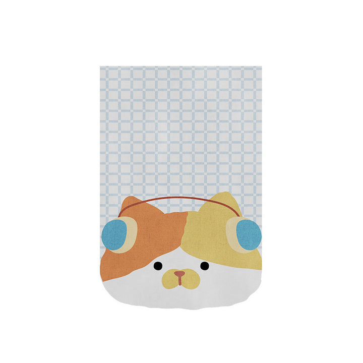 Cute Cartoon Cat Chef Cotton Kitchen Tea Towel