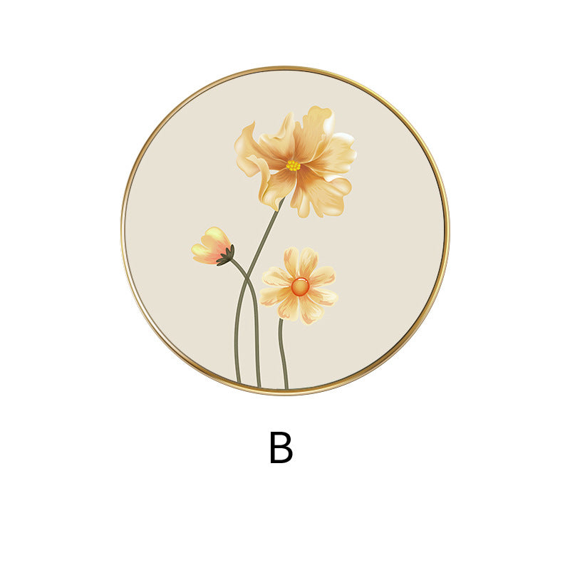 Floral Decorative Wall Plate