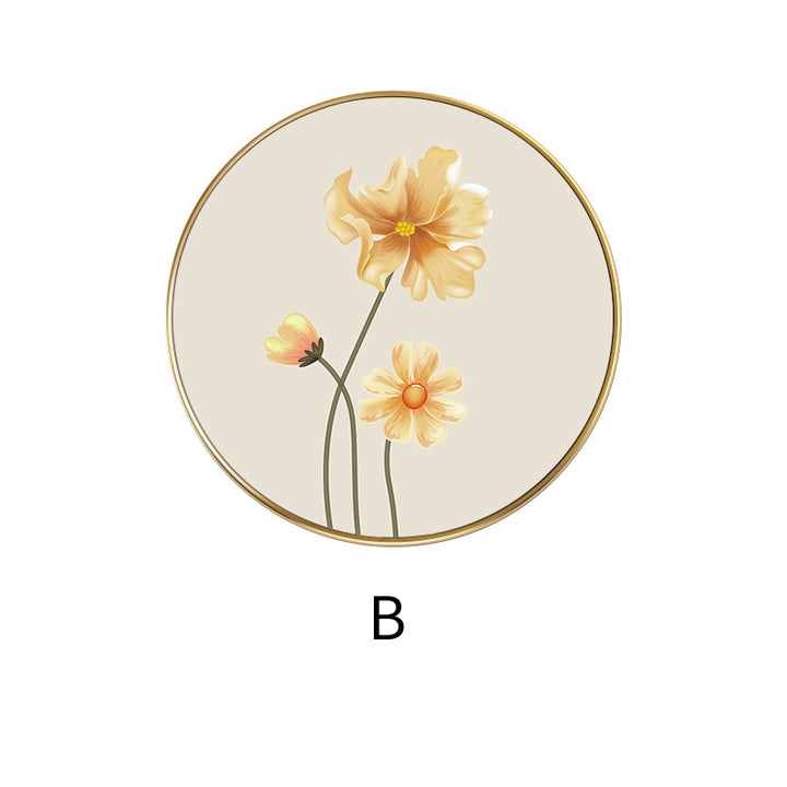 Floral Decorative Wall Plate