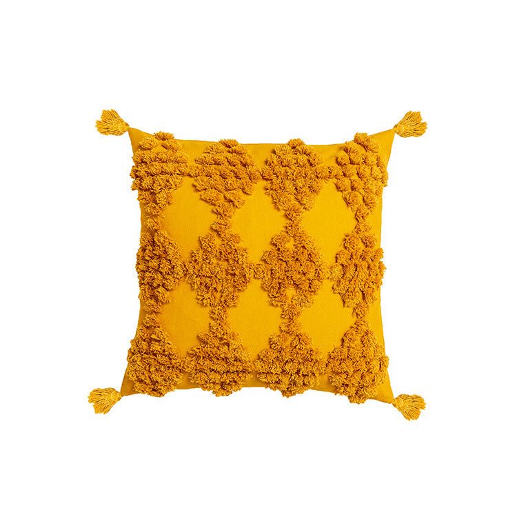 Textured Designer Throw Pillow