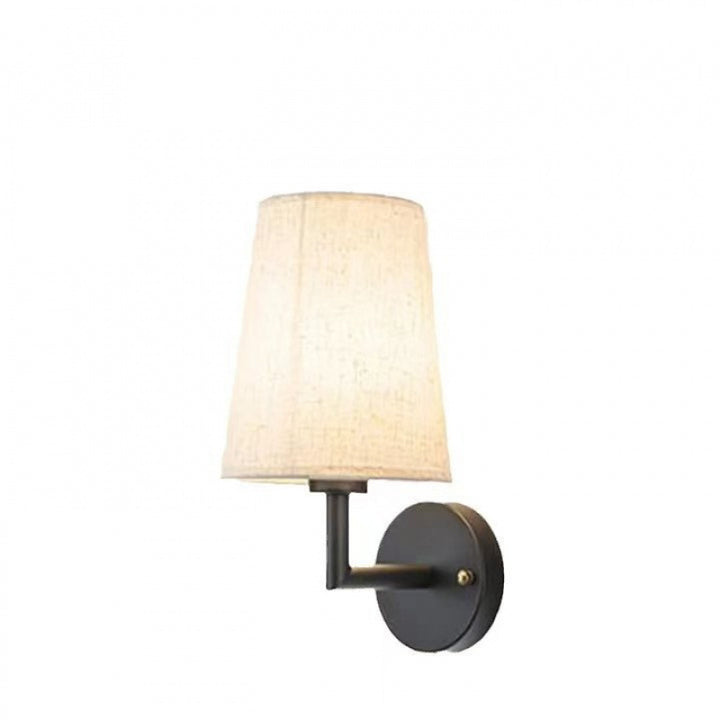 Contemporary Linen Wall Light