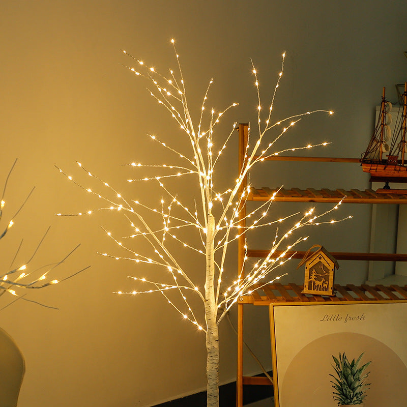 LED Birch Branch Floor Lamp