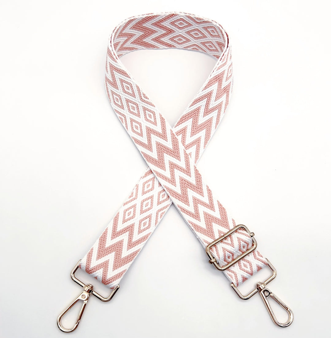 Adjustable Patterned Bag Strap