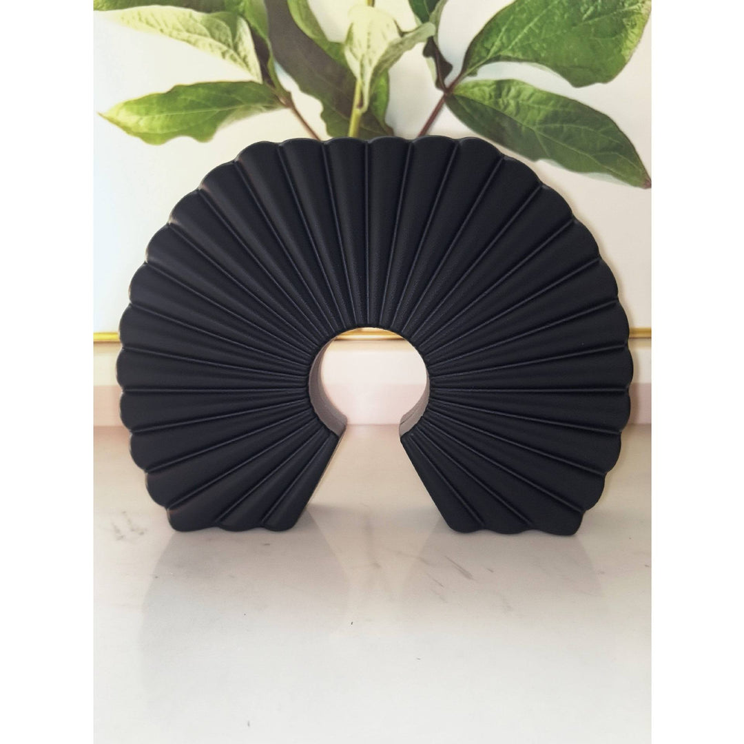 Decorative Fan-Shaped Sculpture